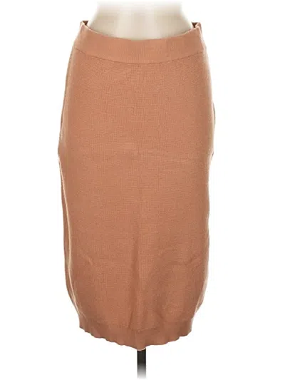 Pre-owned Chloe & Jasmine Casual Skirt In Brown