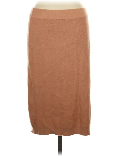 Pre-owned Chloe & Jasmine Casual Skirt In Brown