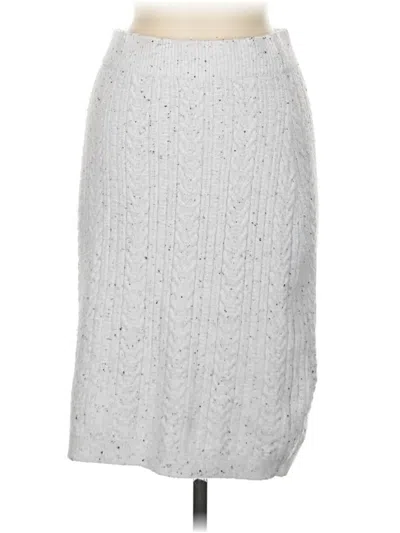 Pre-owned Chloe & Jasmine Casual Skirt In Silver