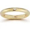 Chloe & Madison Chloe And Madison 14k Gold Plate Sterling Silver Cubic Zirconia Ring In Gold