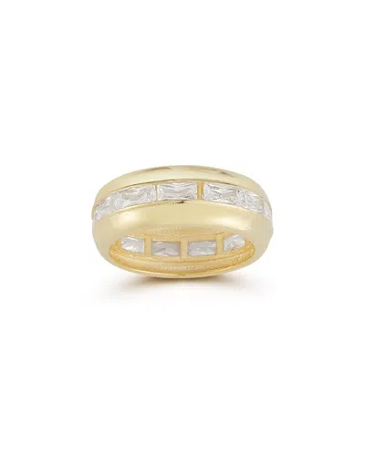Chloe & Madison Chloe And Madison 14k Over Silver Cz Ring