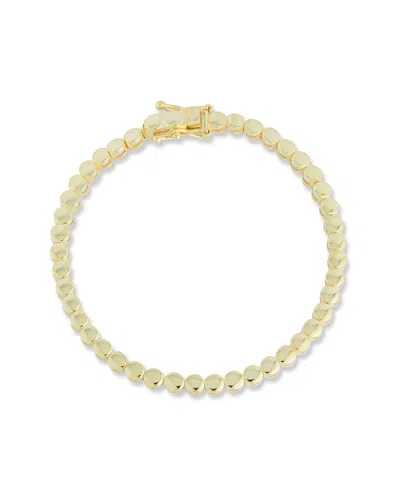 Chloe & Madison Chloe And Madison 14k Over Silver Tennis Bracelet