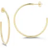 Chloe & Madison Chloe And Madison 2mm Hoop Earrings In Gold