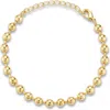 Chloe & Madison Chloe And Madison Ball Chain Bracelet In Gold