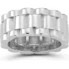 Chloe & Madison Chloe And Madison Band Ring In Silver