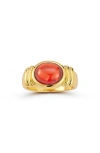 Chloe & Madison Chloe And Madison Cubic Zirconia Bold Ring In Gold