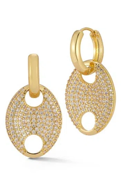 CHLOE & MADISON CHLOE AND MADISON CUBIC ZIRCONIA DROP EARRINGS