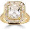 Chloe & Madison Chloe And Madison Cubic Zirconia Ring In Gold