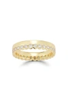 Chloe & Madison Chloe And Madison Cz Band Ring In Gold