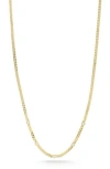 Chloe & Madison Chloe And Madison Heart Curb Chain Necklace In Gold