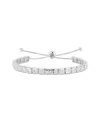 Chloe & Madison Chloe And Madison Jewelry Cz Square Bracelet