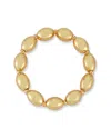 Chloe & Madison Chloe And Madison Jewelry Plated Bold Stretch Bracelet