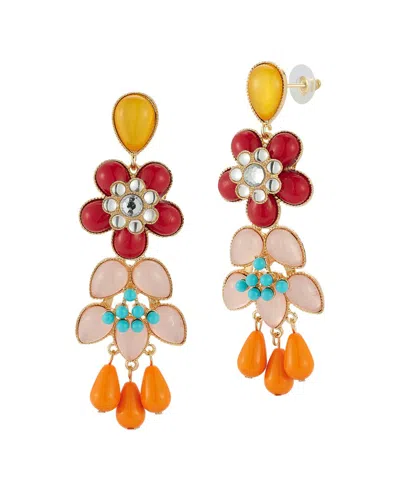 Chloe & Madison Chloe And Madison Jewelry Plated Earrings