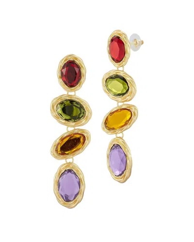 Chloe & Madison Chloe And Madison Jewelry Plated Earrings