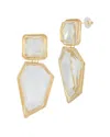 Chloe & Madison Chloe And Madison Jewelry Plated Earrings