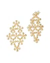 Chloe & Madison Chloe And Madison Jewelry Plated Earrings