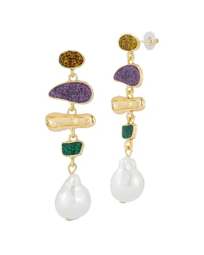 Chloe & Madison Chloe And Madison Jewelry Plated Earrings