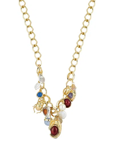 CHLOE & MADISON CHLOE AND MADISON JEWELRY PLATED NECKLACE