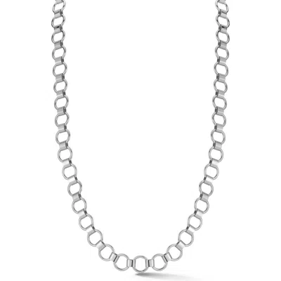 Chloe & Madison Chloe And Madison Link Chain Necklace In Silver