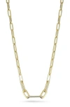 Chloe & Madison Chloe And Madison Link Necklace In Gold
