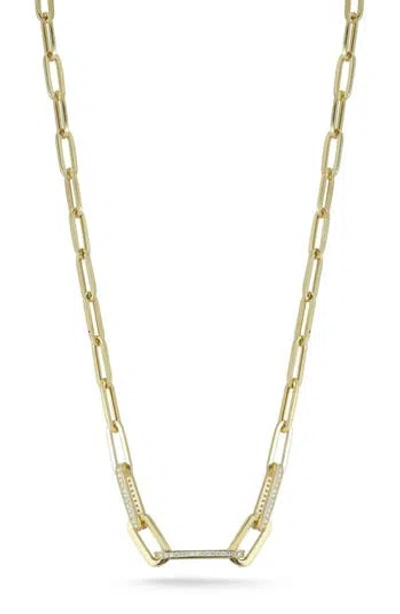 Chloe & Madison Chloe And Madison Link Necklace In Gold