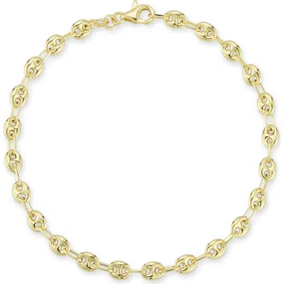 Chloe & Madison Chloe And Madison Mariner Link Chain Bracelet In Gold