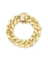 Chloe & Madison Chloe And Madison Plated Curb Chain Link Bracelet