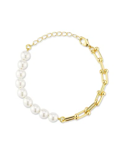 Chloe & Madison Chloe And Madison Plated Link Bracelet