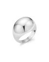 Chloe & Madison Chloe And Madison Silver Bold Dome Ring