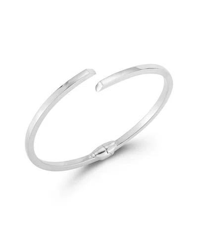 Chloe & Madison Chloe And Madison Silver Bypass Bangle Bracelet
