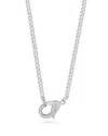 Chloe & Madison Chloe And Madison Silver Cz Choker Necklace