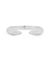 Chloe & Madison Chloe And Madison Silver Cz Open Claw Ring