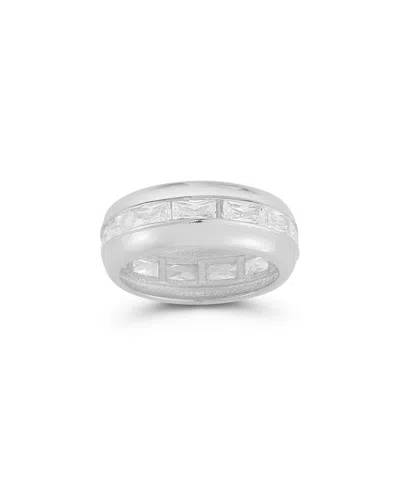 CHLOE & MADISON CHLOE AND MADISON SILVER CZ RING