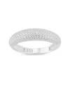 Chloe & Madison Chloe And Madison Silver Dome Ring