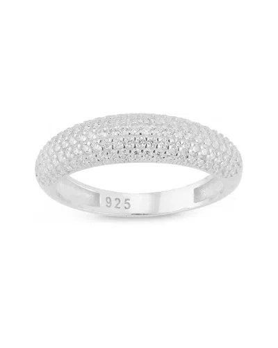 CHLOE & MADISON CHLOE AND MADISON SILVER DOME RING