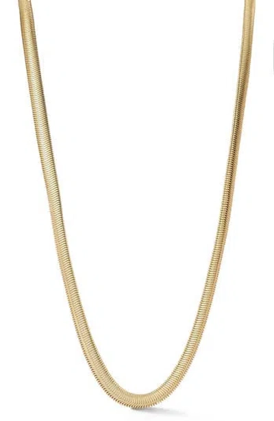 Chloe & Madison Chloe And Madison Snake Chain Necklace In Gold