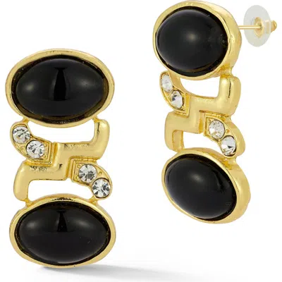 Chloe & Madison Chloe And Madison Statement Drop Earrings In Gold