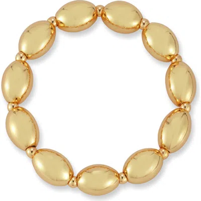 Chloe & Madison Chloe And Madison Stretch Bracelet In Gold