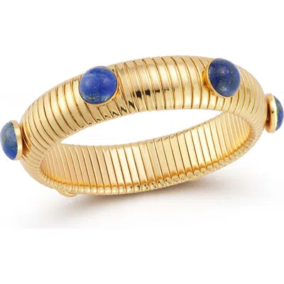 Chloe & Madison Chloe And Madison Tubogas Bracelet In Gold