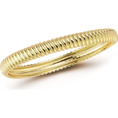 Chloe & Madison Chloe And Madison Twist Bangle In Gold