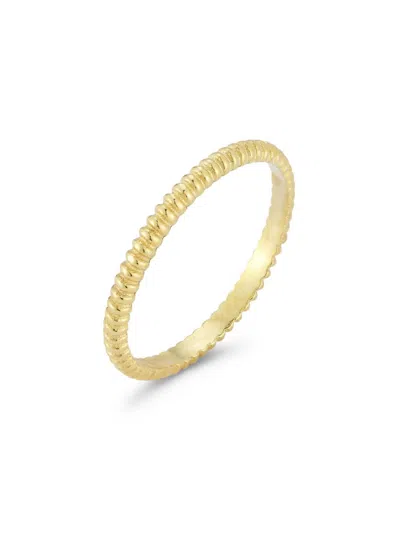 Chloe & Madison Women's 14k Goldplated Sterling Silver Ring