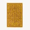 Chloé Cotton Toweling Scarf With Floral Jacquard Motif In Multi