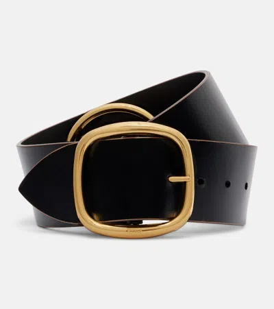 Chloé Anita Leather Belt In Brown