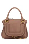 Chloé Chloe Antiqued Pink Leather Medium Marcie Handbag