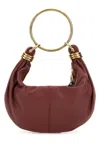 Chloé Chloe Women Antiqued Pink Leather Small Bracelet Handbag