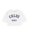 Chloé Appliqué T-shirt In White