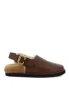 Chloé Nil Slippers In Brown