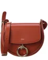 Chloé Chloe Arlene Leather Crossbody In Brown