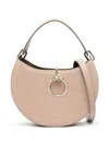 Chloé Arlene Ring-detail Tote Bag In Beige
