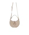 Chloé Arlene Leather Bag In Nude